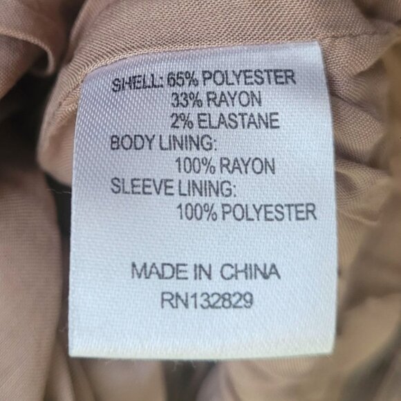 Revolve Majorelle tan plaid puff sleeve lace-up Darlene Mini Dress size S EUC - Picture 10 of 12